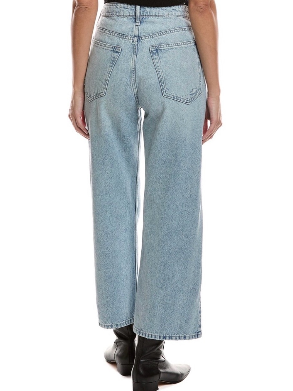 Rag &Bone Lori Mid Rise Cropped Jeans NWT 30 - Picture 2 of 6